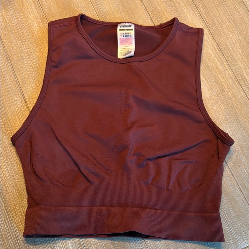 Gymshark Brown Intimates Bra with Supportive Band